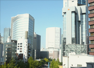 大阪支店からの眺め